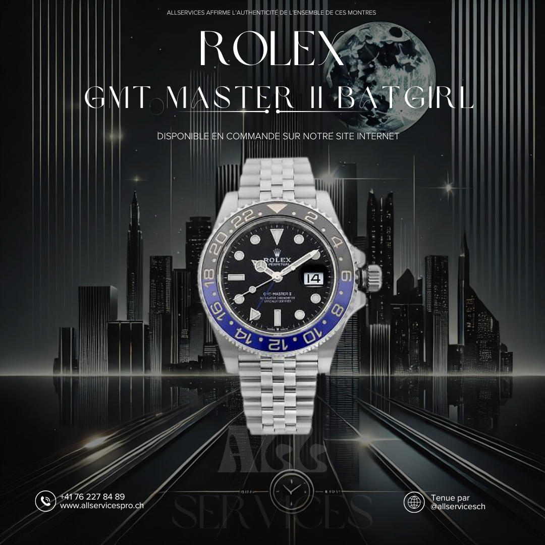 Rolex GMT-Master II Batgirl