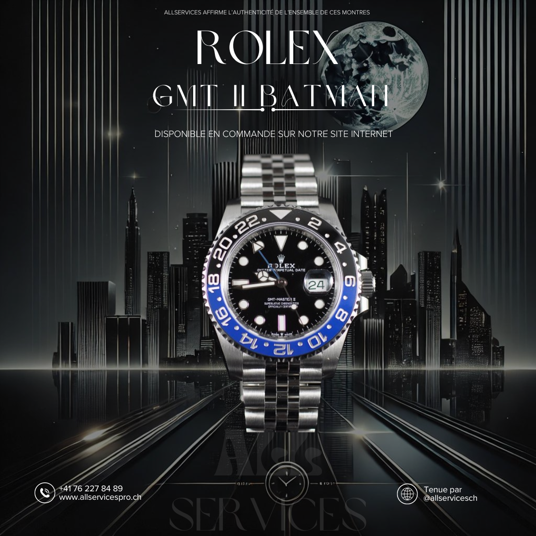 Rolex GMT-Master II Batman